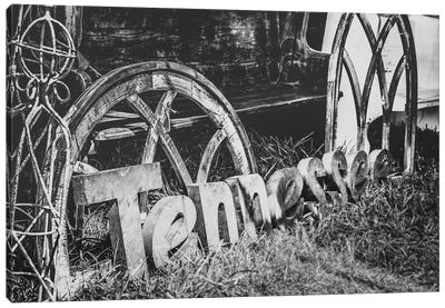 Tennessee Letters Canvas Art Print - Apryl Roland