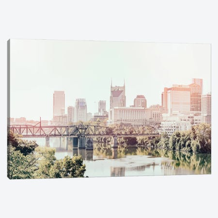 Nashville Skyline Canvas Print #PPU142} by Apryl Roland Canvas Wall Art