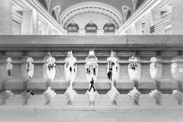 Trains: Onward Bw by Apryl Roland