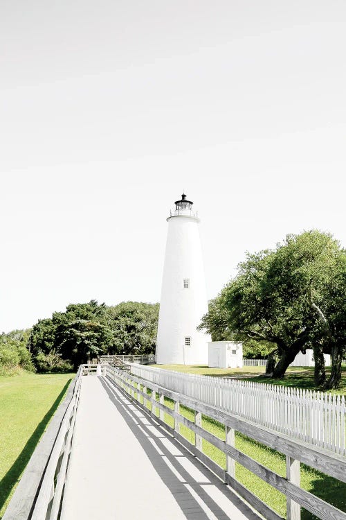 Ocracoke Lighthouse by Apryl Roland wall art