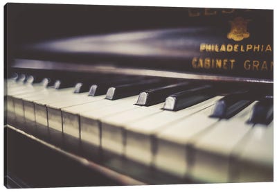 Philly Keys Canvas Art Print - Piano Art