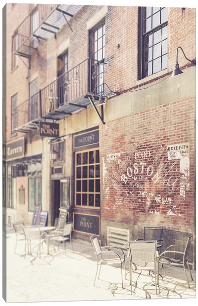 Point Boston Canvas Art Print - Restaurant & Diner Art