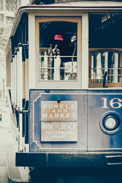 Sepia Photography: Powell And Market by Apryl Roland
