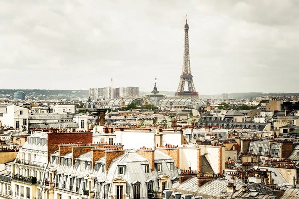 Canvas Print: Rooftop by Apryl Roland