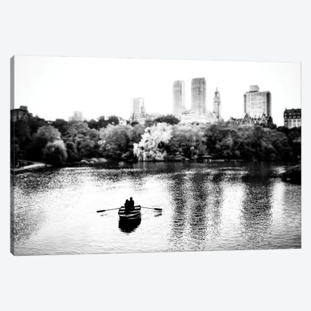 Row With Me Black And White Canvas Print #PPU175} by Apryl Roland Canvas Artwork
