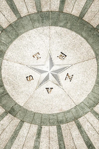Canvas Print: Star Of Texas by Apryl Roland