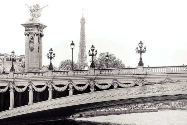 Canvas Print: Sur La Seine by Apryl Roland