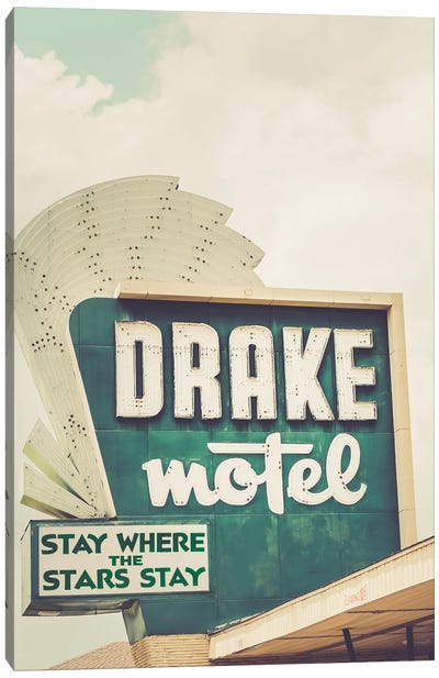 The Drake Canvas Art Print - Vintage Styled Photography