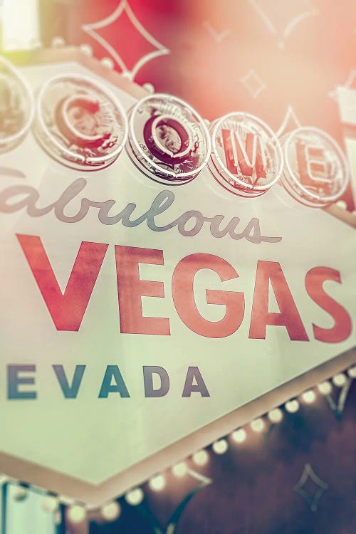 Fabulous Vegas by Apryl Roland wall art