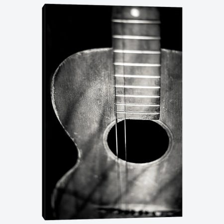 Two Strings Black And White Canvas Print #PPU281} by Apryl Roland Canvas Print