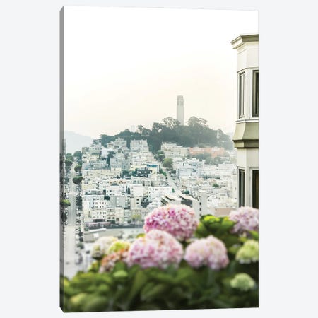 View On Coit Canvas Print #PPU289} by Apryl Roland Canvas Print