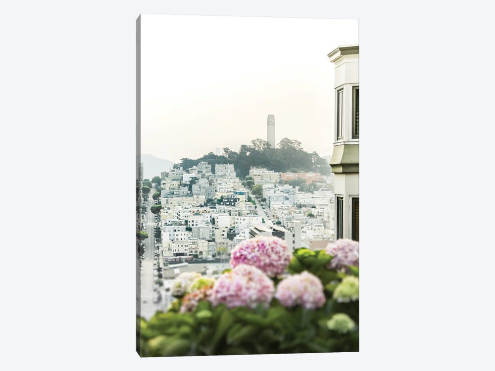 View On Coit by Apryl Roland 1-piece Canvas Art