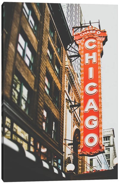Chi Theater Canvas Art Print - Vintage Styled Photography