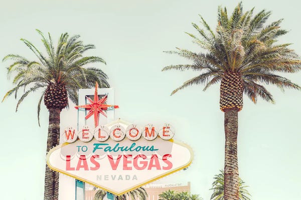 Signs: Welcome Vegas by Apryl Roland