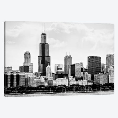 Chi Town Black And White Canvas Print #PPU32} by Apryl Roland Canvas Wall Art