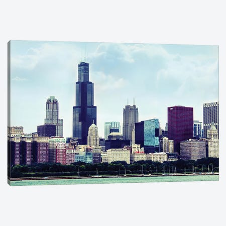 Chi Town Canvas Print #PPU33} by Apryl Roland Canvas Wall Art