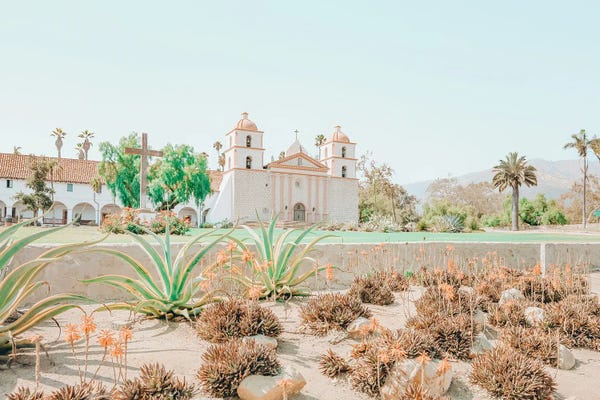Apryl Roland: Santa Barbara Mission by Apryl Roland