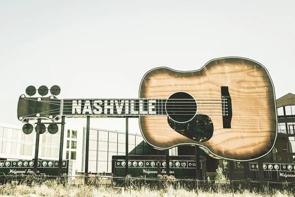 Apryl Roland: Nashville Guitar by Apryl Roland