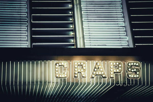 Las Vegas: Craps by Apryl Roland