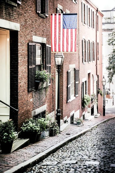 Massachusetts: Acorn St by Apryl Roland