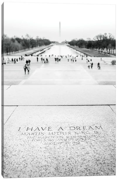 Dream Canvas Art Print - Martin Luther King Jr.