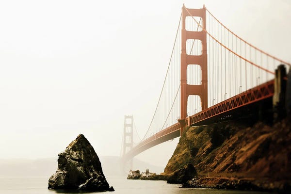 Golden Gate Bridge: Across The Bay by Apryl Roland