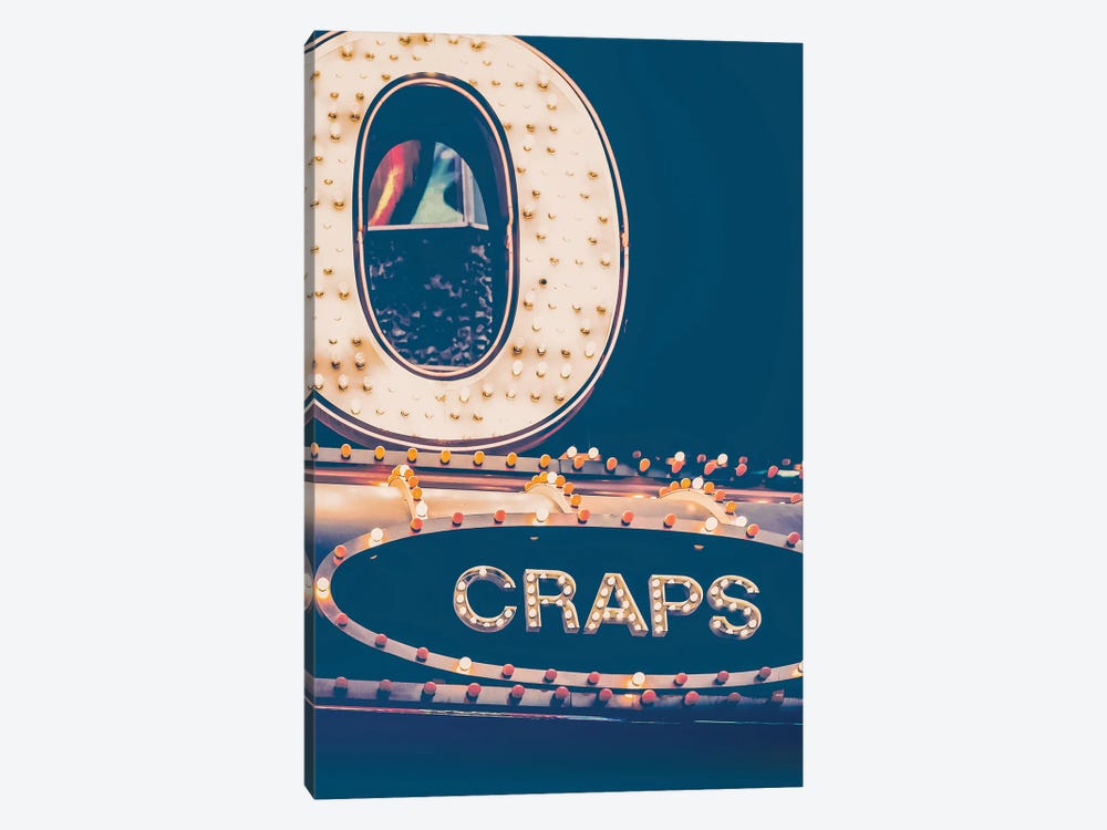 O Craps by Apryl Roland 1-piece Canvas Art Print