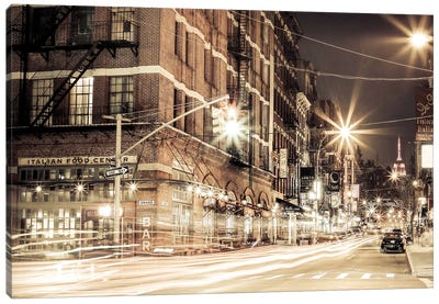 Little Italy Canvas Art Print - Action Shot Photography