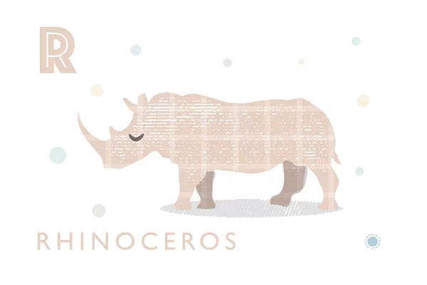 Rhinoceroses: Rhino by PaperPaintPixels