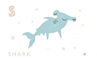 Shark by PaperPaintPixels multi panel art