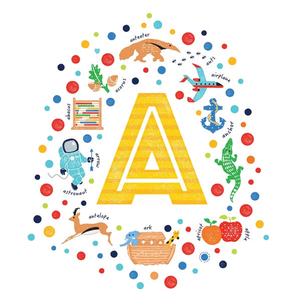 The Letter A: A by PaperPaintPixels