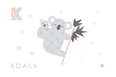Koala by PaperPaintPixels multi panel art