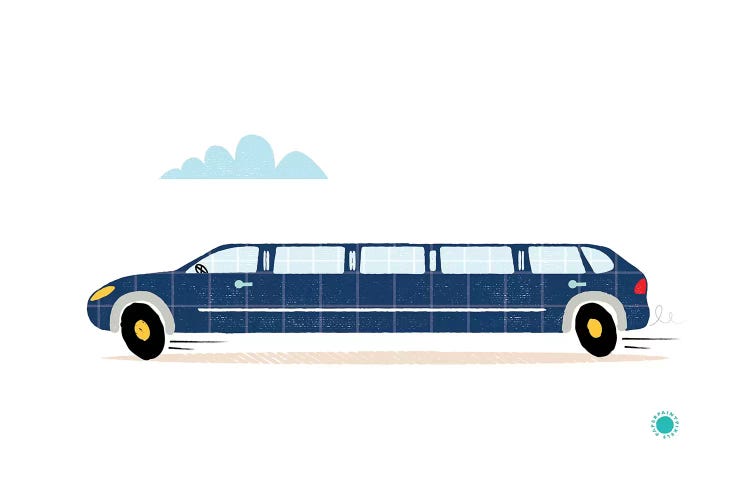 Limo by PaperPaintPixels wall art