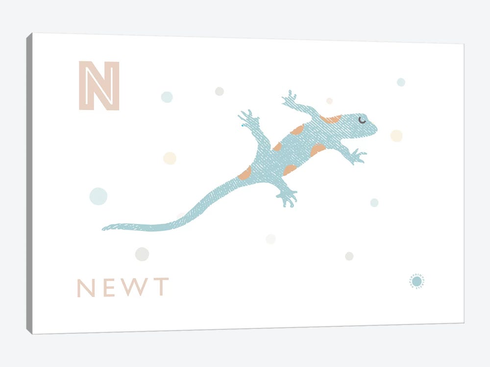 Newt by PaperPaintPixels 1-piece Art Print