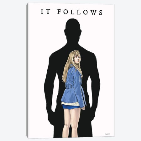 It Follows Canvas Print #PPY12} by Phillip Ray Canvas Artwork