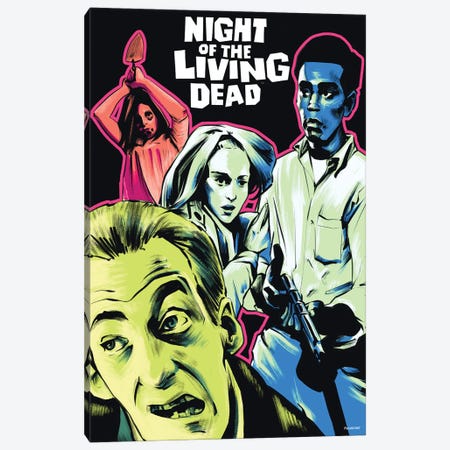 Night of the Living Dead I Canvas Print #PPY16} by Phillip Ray Canvas Print