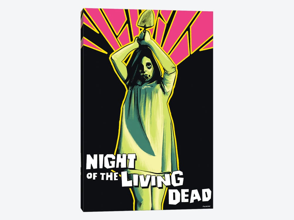 Night of the Living Dead II by Phillip Ray 1-piece Canvas Art Print
