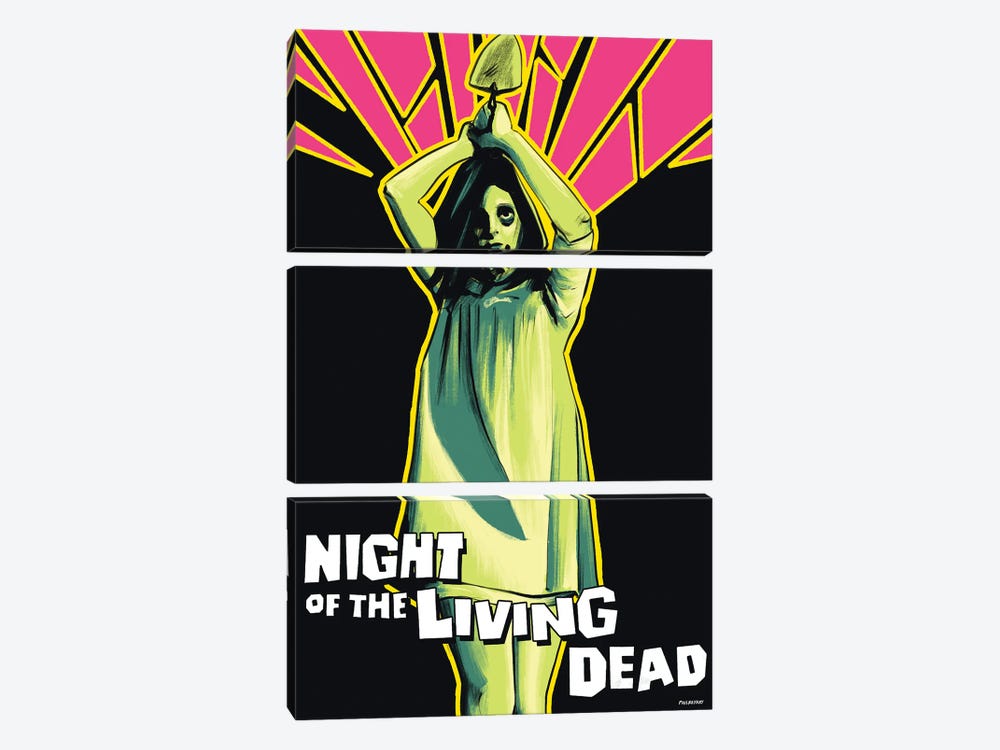 Night of the Living Dead II by Phillip Ray 3-piece Art Print
