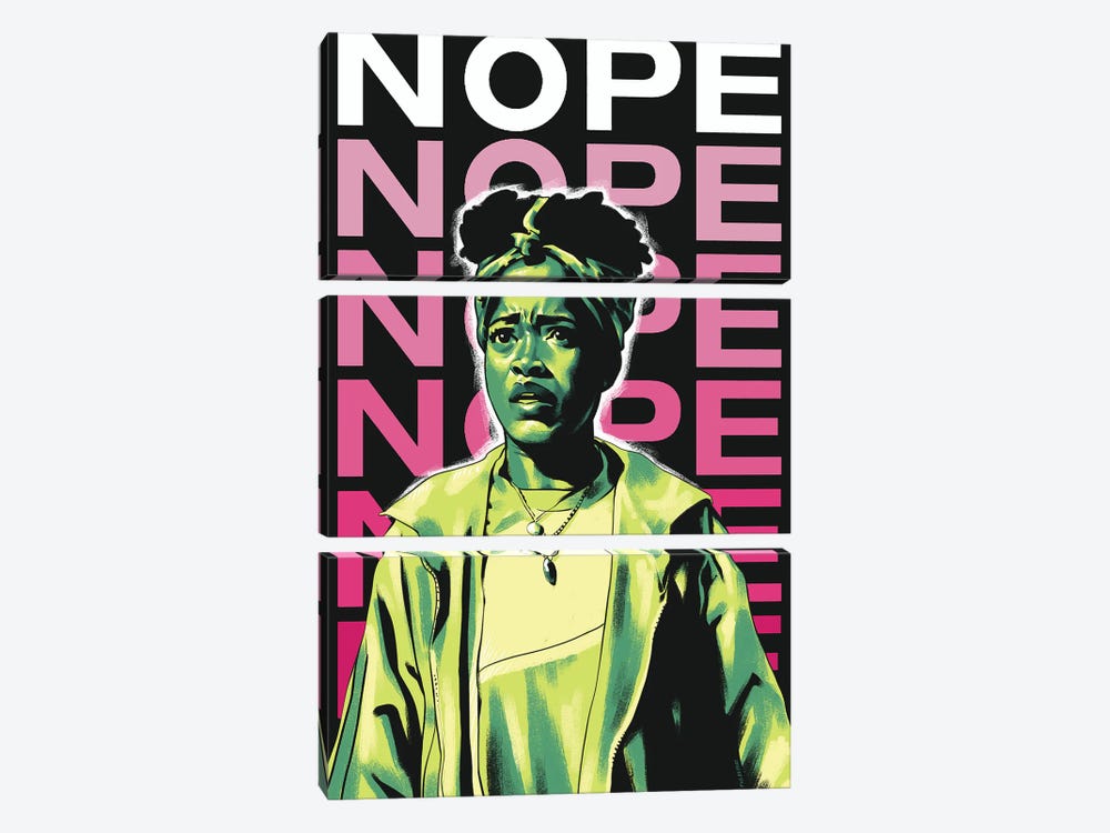 Nope by Phillip Ray 3-piece Canvas Wall Art