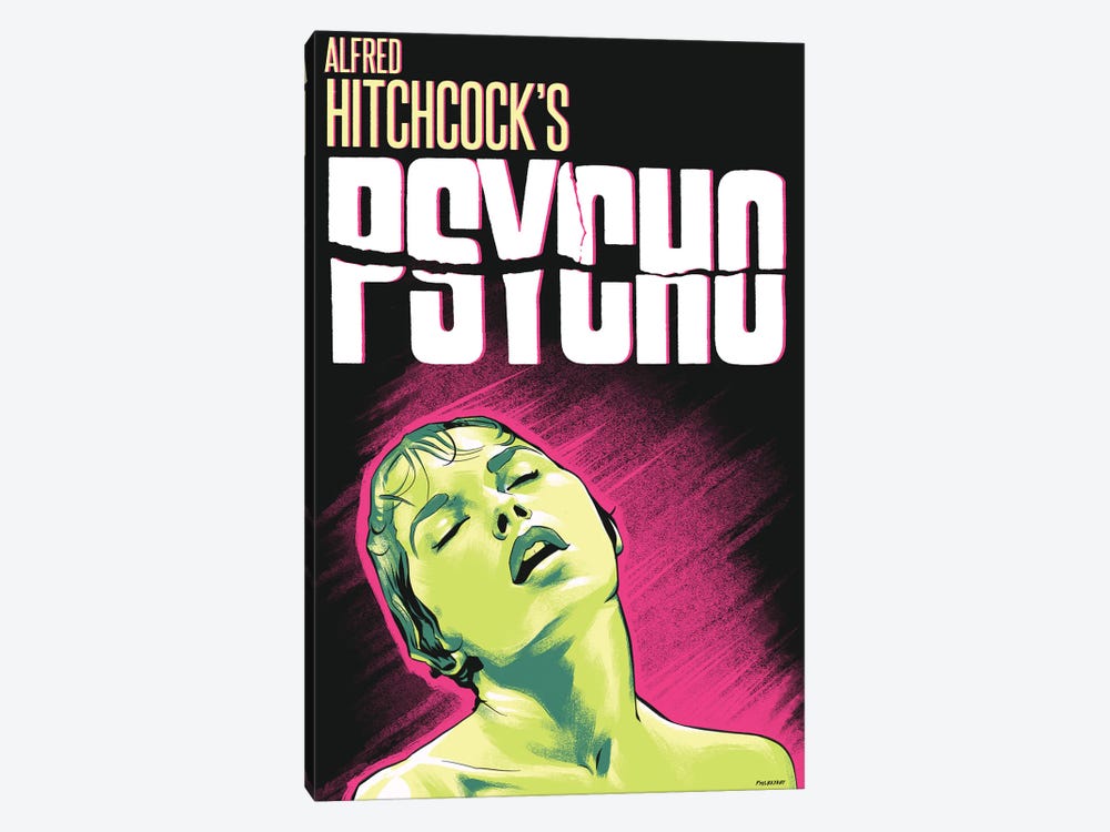 Psycho by Phillip Ray 1-piece Canvas Print