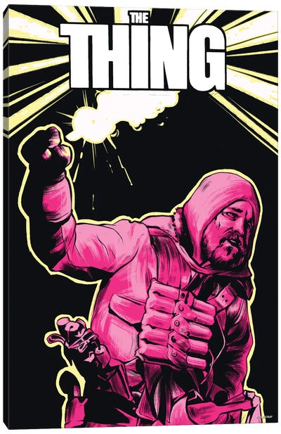 The Thing Canvas Art Print - Phillip Ray