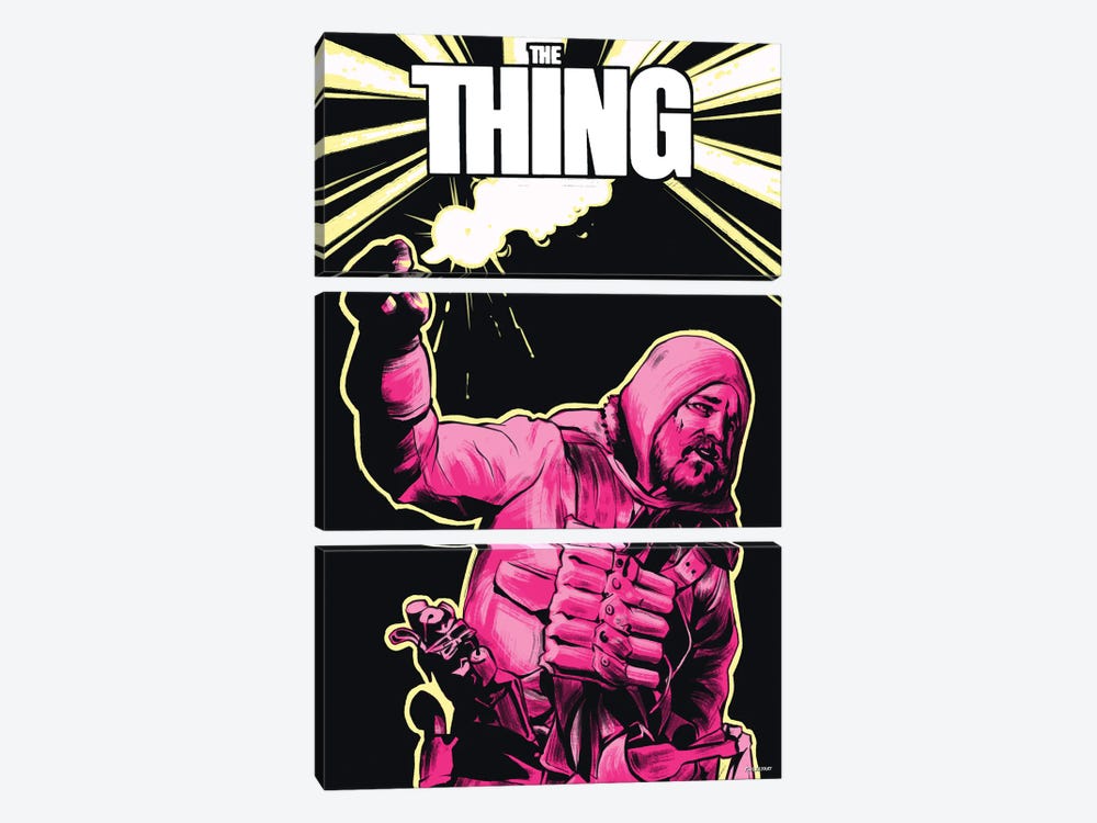 The Thing by Phillip Ray 3-piece Canvas Art