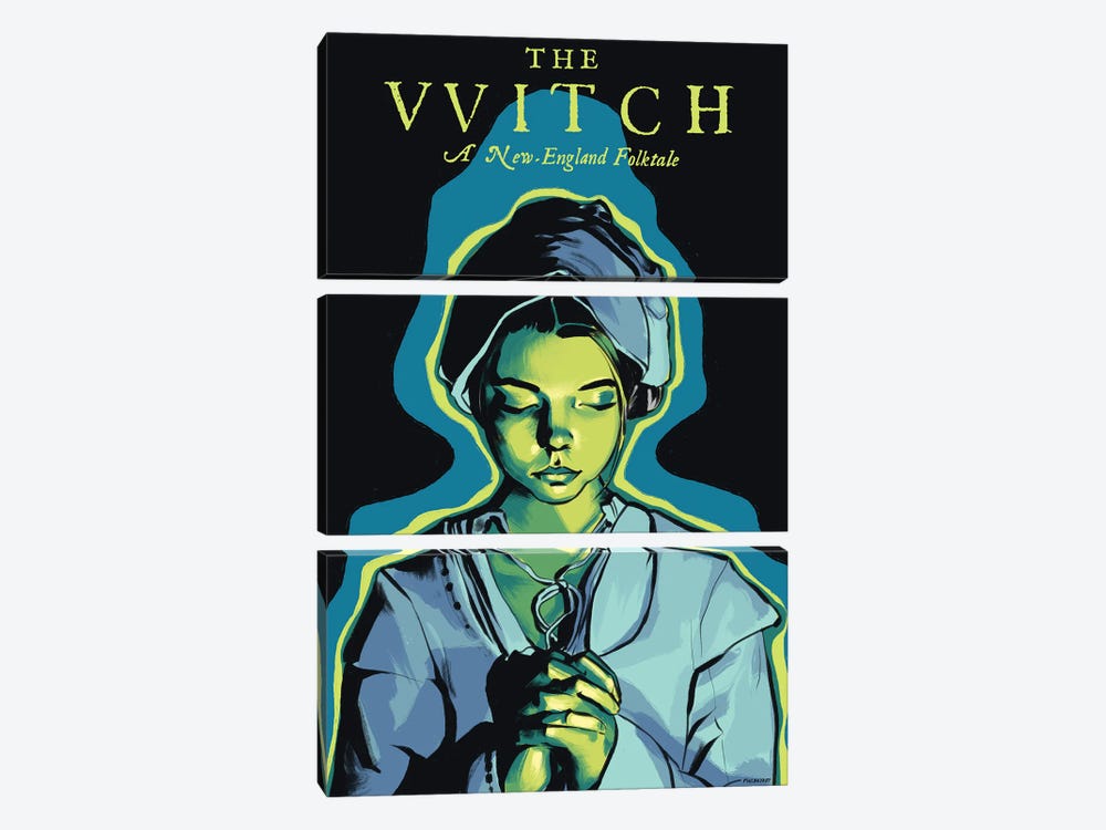 The Witch by Phillip Ray 3-piece Canvas Art Print