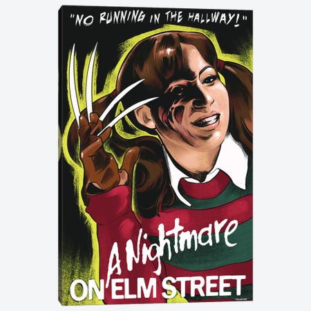 A Nightmare on Elm Street II Canvas Print #PPY2} by Phillip Ray Canvas Wall Art