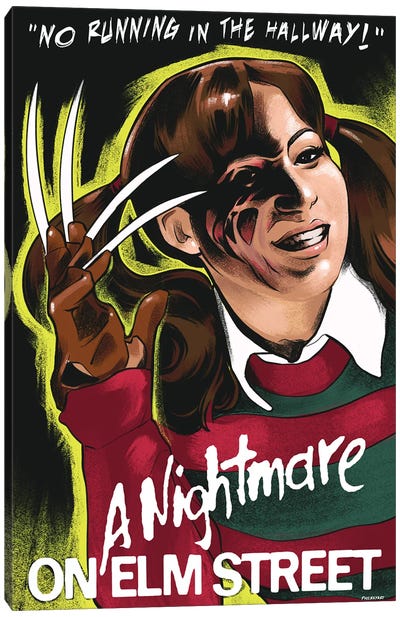A Nightmare on Elm Street II Canvas Art Print - Phillip Ray