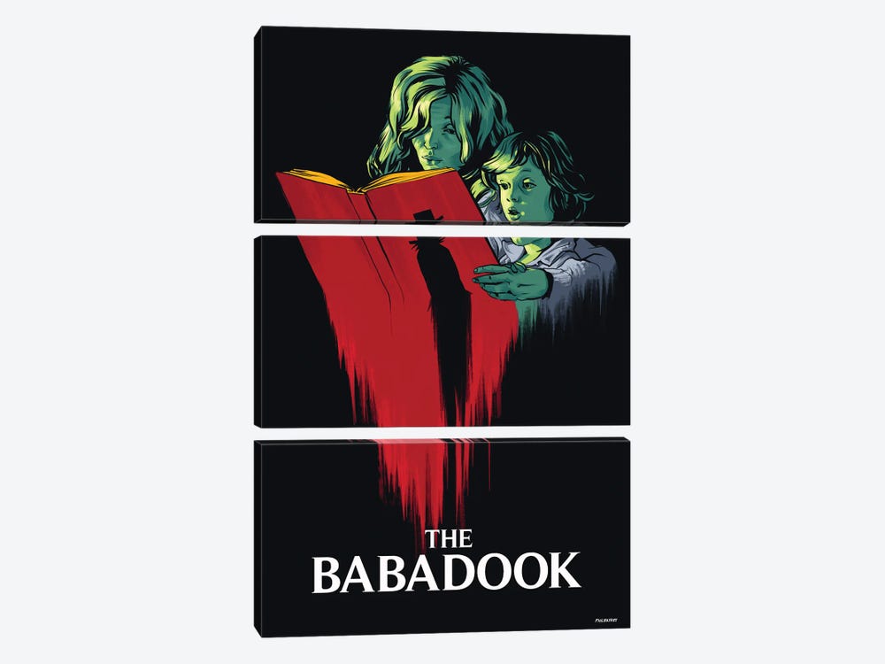 Babadook by Phillip Ray 3-piece Canvas Art Print