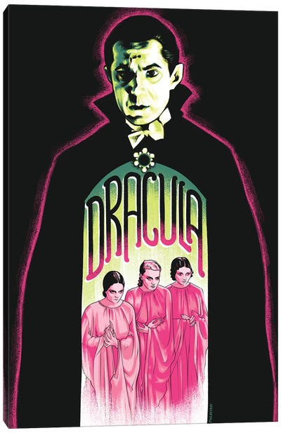 Dracula Canvas Art Print - Count Dracula