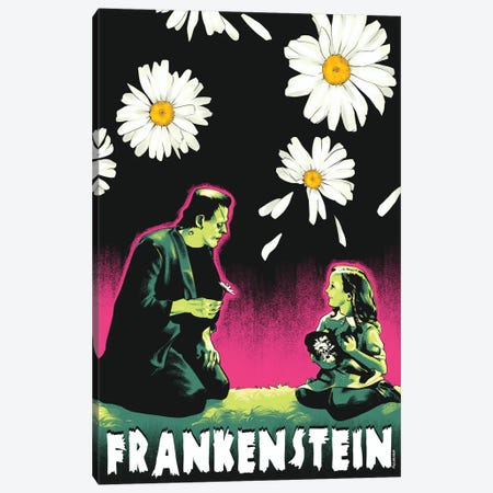 Frankenstein Canvas Print #PPY6} by Phillip Ray Art Print