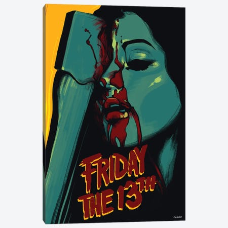 Friday the 13th Canvas Print #PPY7} by Phillip Ray Canvas Print