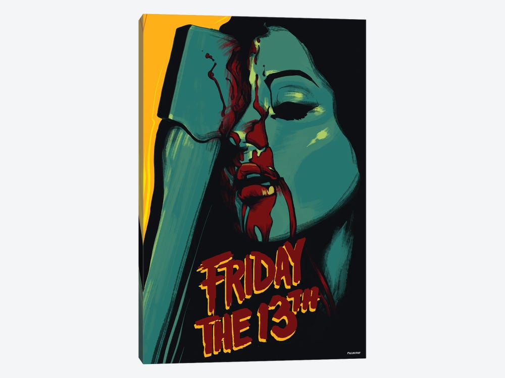 Friday the 13th by Phillip Ray 1-piece Canvas Wall Art